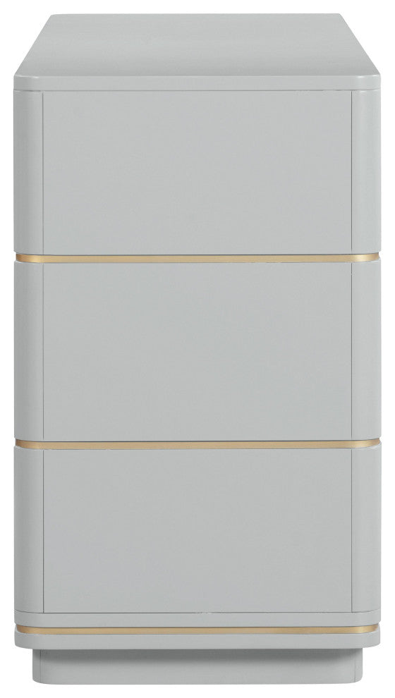 Julieta Grey 6 Drawer Dresser