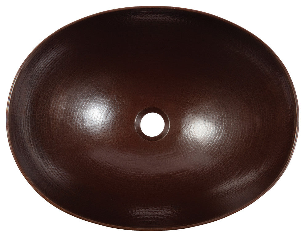 Maxwell 18" Vessel Bathroom Sink in Copper