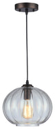 Chloe Lighting Cary Industrial Oil Rubbed Bronze 1 Light Ceiling Pendant