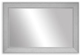 Porter Silver Framed Mirror, 28"x60"
