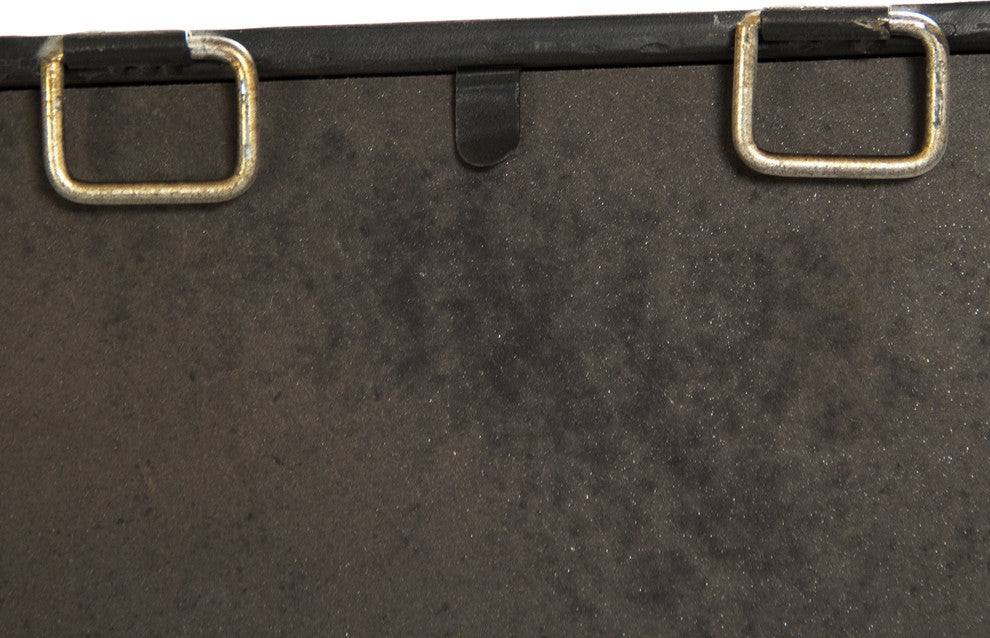 Paule Mirror, Distressed Silver