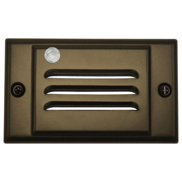 NICOR FPHOB-PC Horizontal Faceplate for LED Step Light STP-10-120-WH-PC