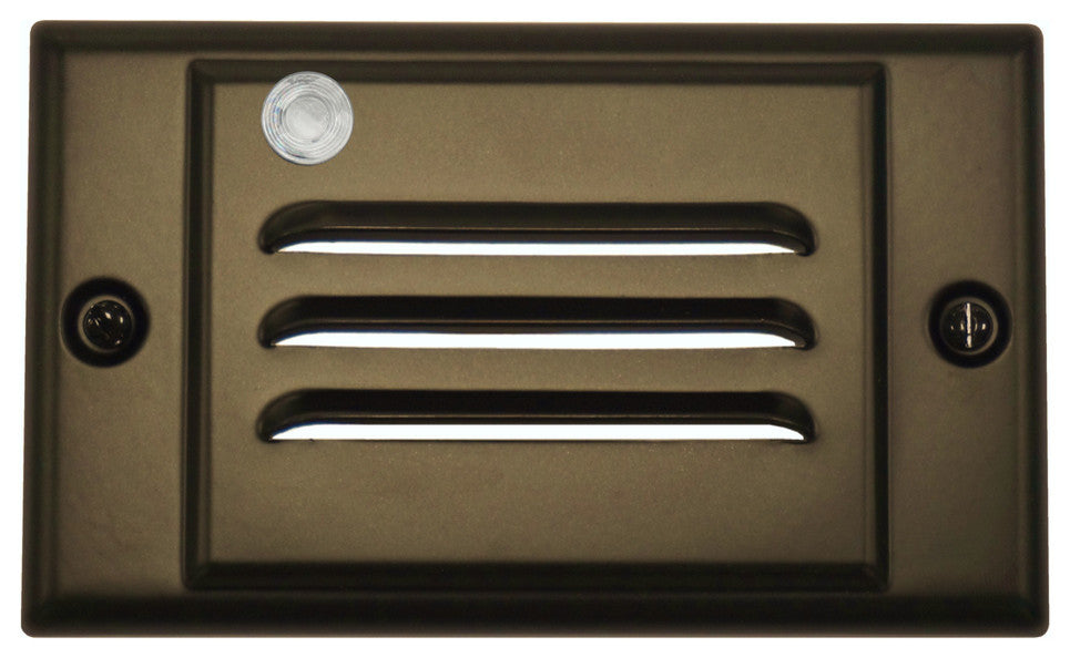 NICOR FPHOB-PC Horizontal Faceplate for LED Step Light STP-10-120-WH-PC