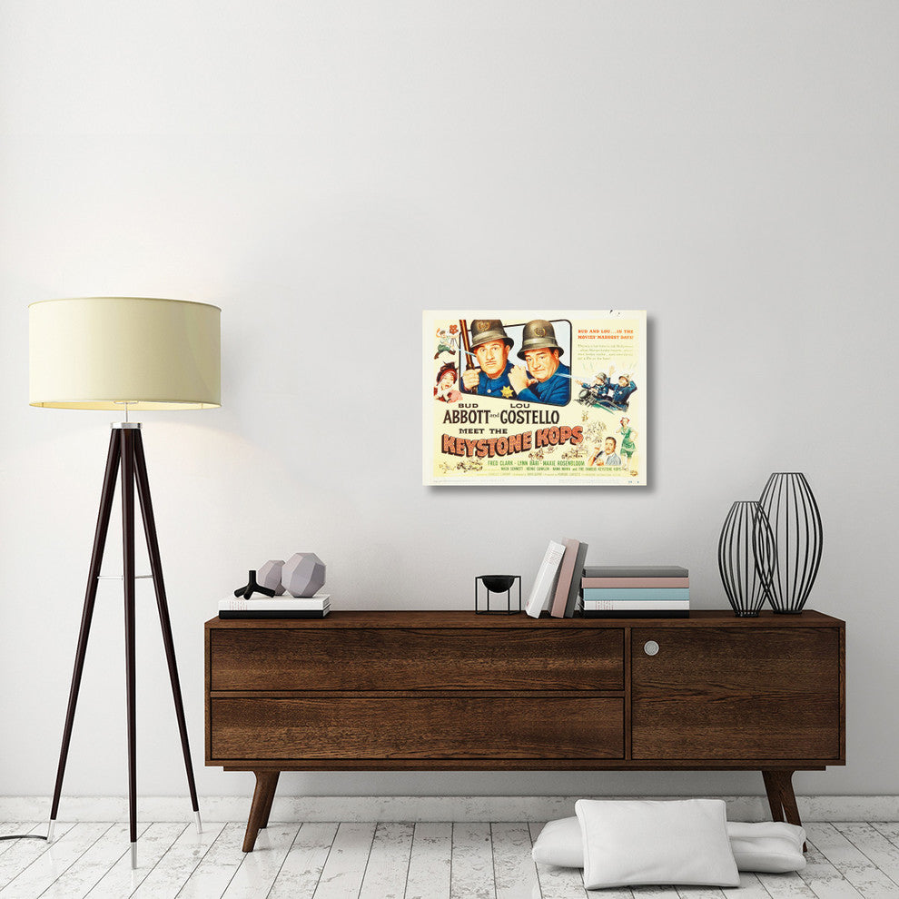 "Abbott & Costello - Keystone Kops" Canvas by Hollywood Photo Archive, 30x23"