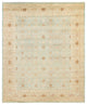 Lucille, One-of-a-Kind Hand-Knotted Area Rug Light Blue, 8'4"x9'10"