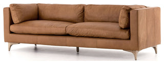 BeckWith Sofa-94"-Natural Washed Camel