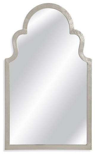 Mina Wood Silver Vertical Wall Mirror