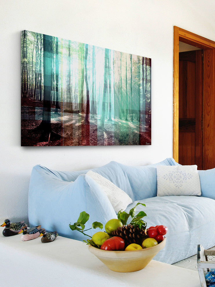"Tree Rays" Fine Art Canvas Print, 24"x16"