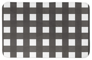 Buffalo Check Bath Mat
