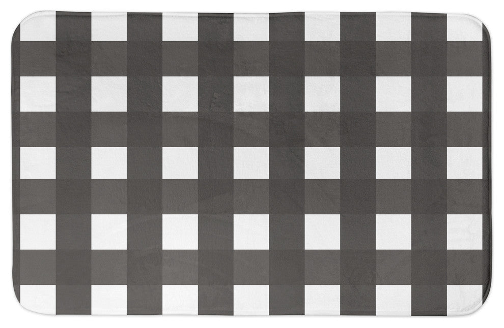 Buffalo Check Bath Mat