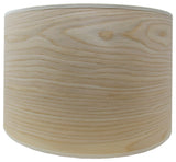 Urbanest White Oak Veneer Drum Lamp Shade, Large