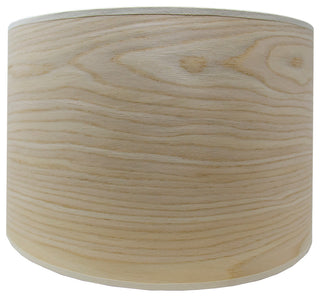 Urbanest White Oak Veneer Drum Lamp Shade, Large