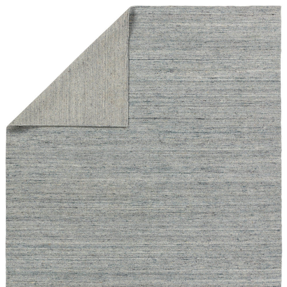 Jaipur Living Vassa Handmade Solids & Heathers Blue/Gray Area Rug, 10'x14'