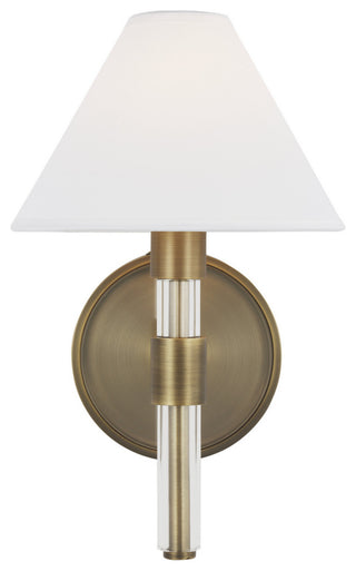 Robert 1-Light Wall Sconce, Time Worn Brass