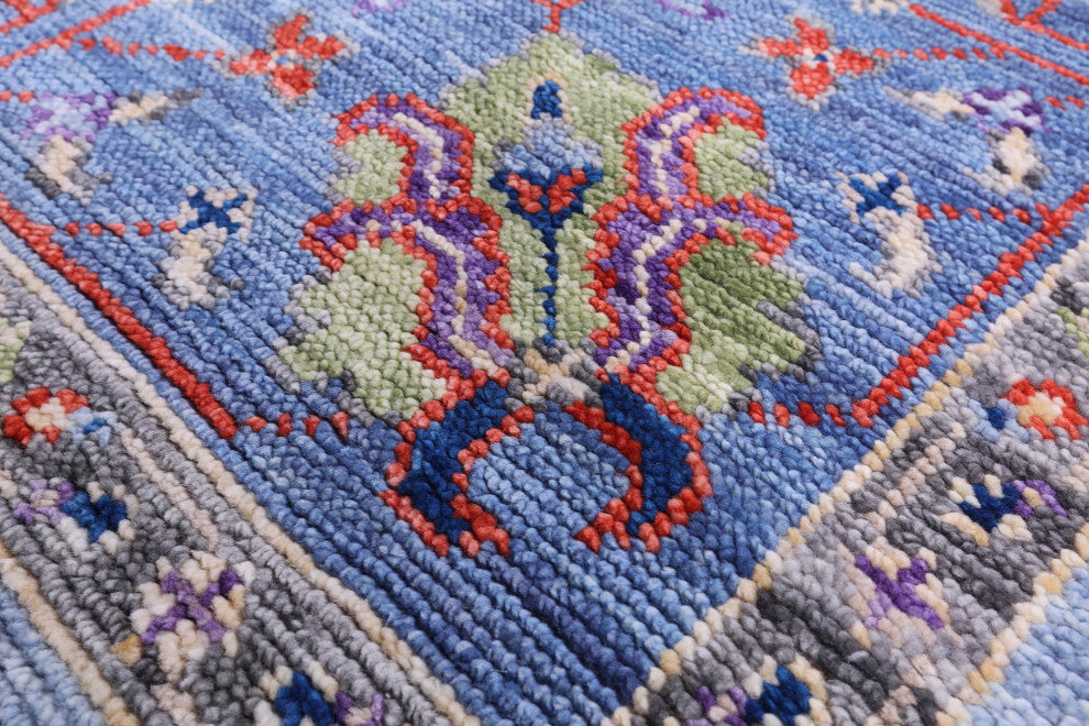 8' 5" X 10' 2" Persian Ziegler Hand Knotted Wool Rug - Q15400