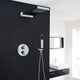 Luna Shower Set With Concealed Wall Mount Shower Head