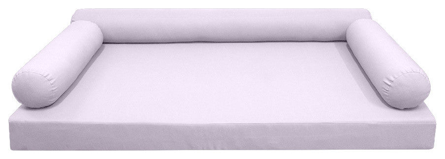 Style6 Twin Size Knife Edge Mattress Bolster Pillow Outdoor SlipCover ONLY AD107