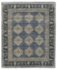 Weave & Wander Alden Rug, Dark Blue/Gray, 2'x3'