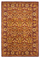 Safavieh Antiquity Collection AT51 Rug, Wine/Gold, 4'x6'