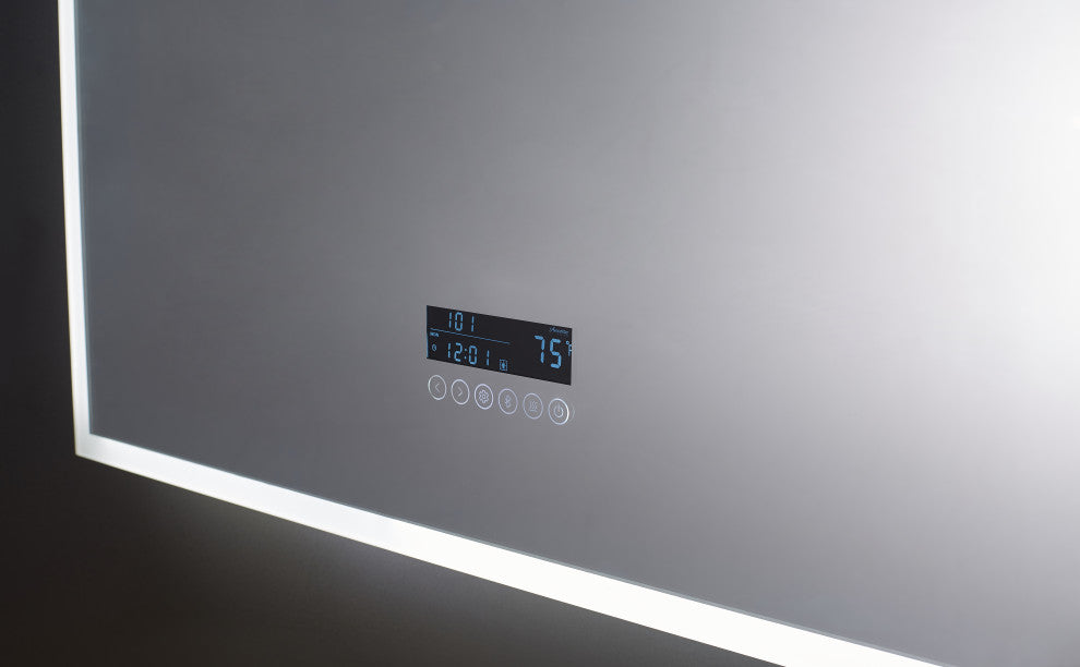 Immersion LED Frameless Mirror, 36"