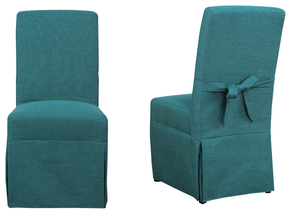 Picket House Furnishings Margo Parsons Dining Chair Set, Teal