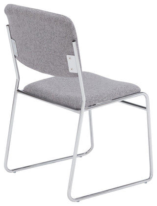 NPS 8600 Fabric Padded Signature Stack Chair, Classic Grey