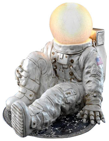 Astronaut At Ease Lighted Sculpture