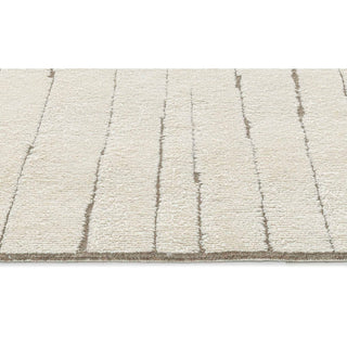 Sun Lines Area Rug, Brown, 2'x3'