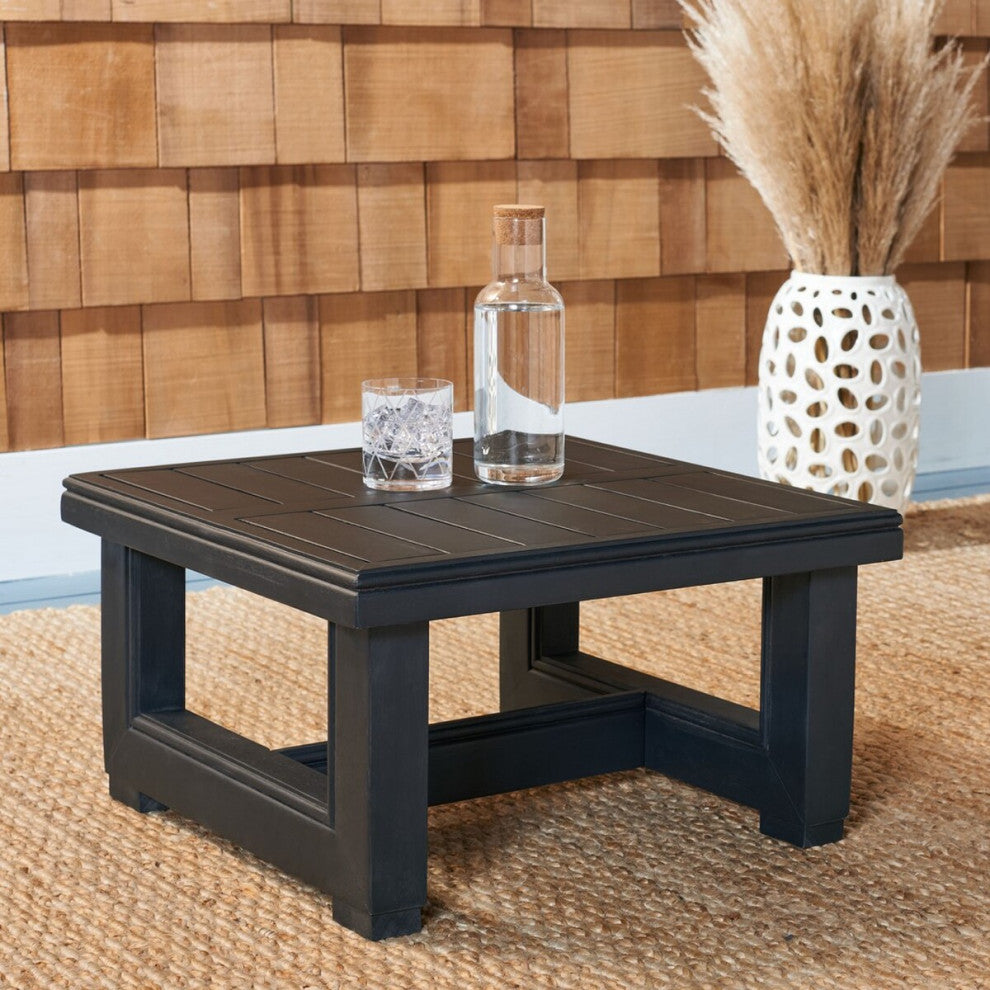 Safavieh Montford Aluminum End Table Black