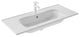 Royo Onix Collection Bathroom Vanity with Sink, Gloss White, 40" 2 Drawers