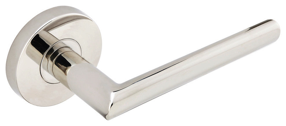 Stockholm Lever Half Passage, RH, Polished Stainless Steel, 2-3/8" Backset