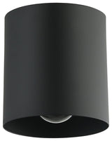 Flush Mount Ceiling Light Theron Integrated LED, Matte Black