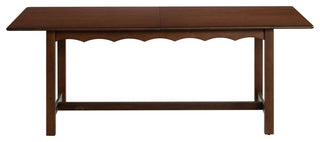 Safavieh Couture Rhylee Extendable Dining Table, Walnut