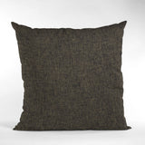 Espresso Waffle Textured Solid Luxury Throw Pillow, Double sided 18"x18"