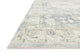 Loloi II Rosette Denim / Fog Plush Area Rug, 7'-6" X 9'-6"