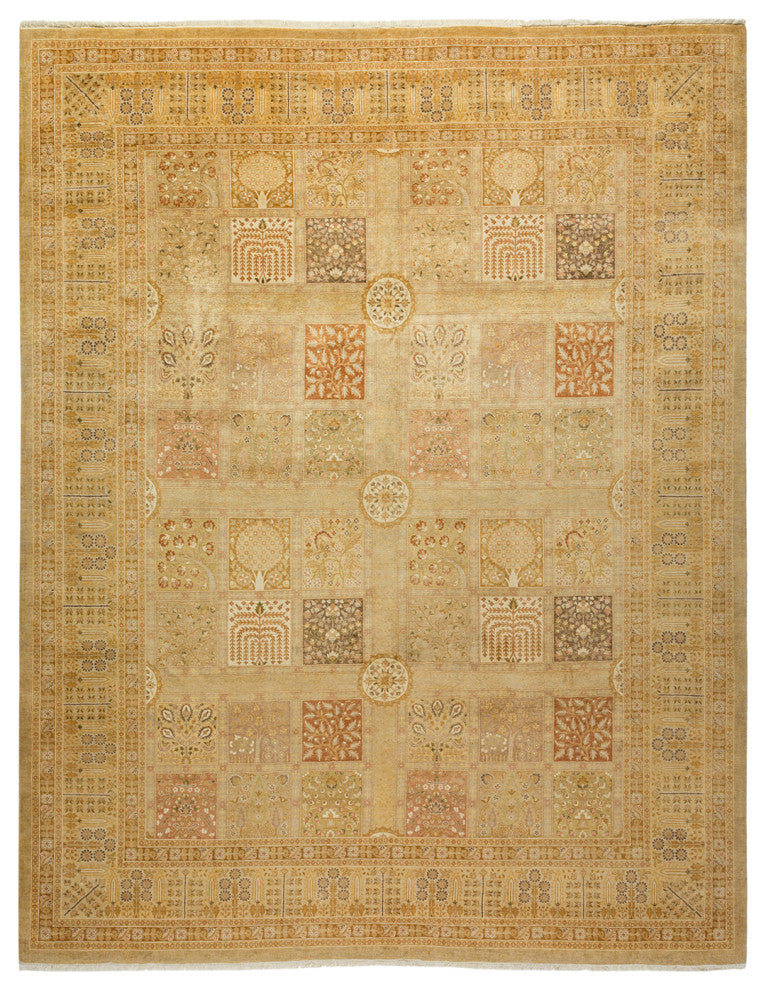 Harmony, One-of-a-Kind Hand-Knotted Area Rug Ivory, 8'1"x10'2"