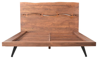Madagascar Platform Bed Queen, Brown