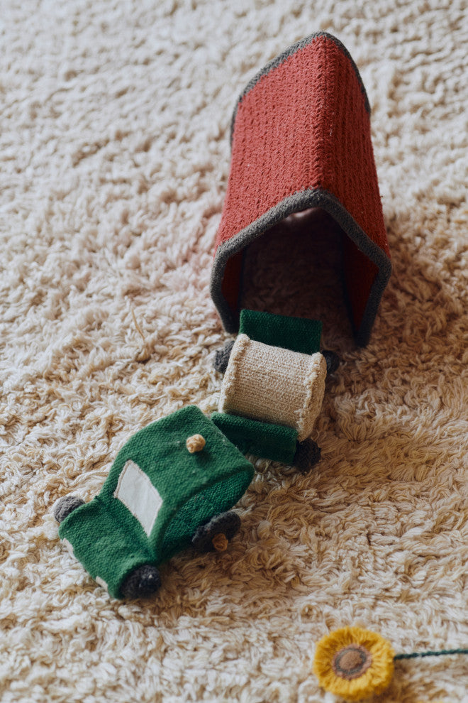 Washable Play Rug Farm Fields