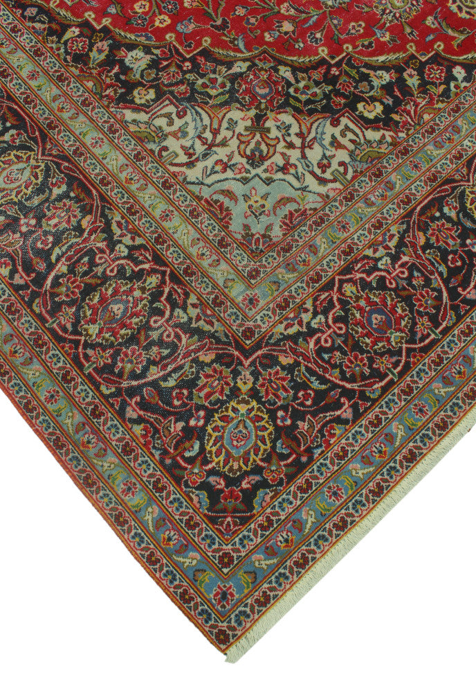 Fine Vintage Distressed Jovani Red Rug