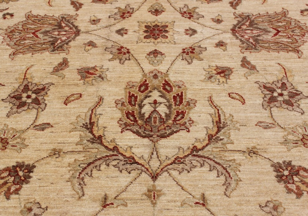 Peshawar Margarita Beige/Brown Rug, 8'4x9'11