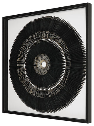 Uttermost Sandara Black And Gold Shadow Box