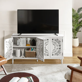 63"W Sideboard, White