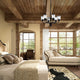 Livex Lighting Lawrenceville 6 Light Black Chandelier