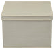 Square KD Storage Box With Lid
