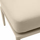 Kapri Taupe Outdoor Ottoman - Taupe