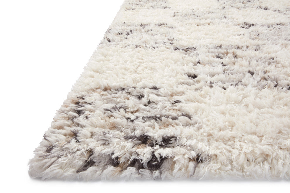 Angela Rose x Loloi Amira Ivory / Granite 2''-7" x 12''-0" Runner Rug