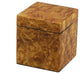 Walnut Burl Inlay Lacquer Canister