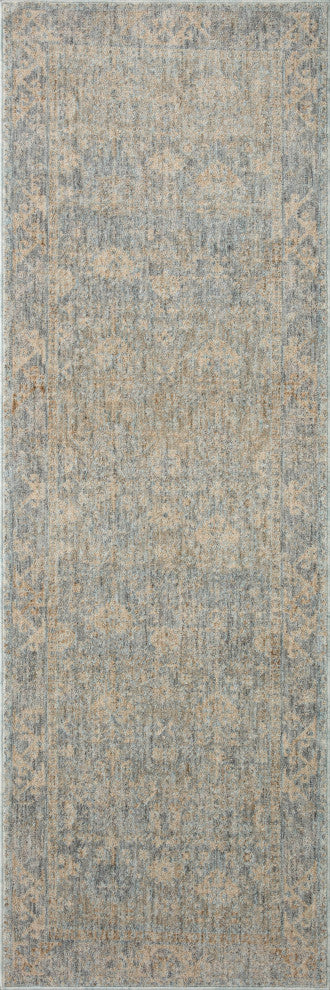 Angela Rose x Loloi Blake Sky / Beige 18" x 18" Sample Rug