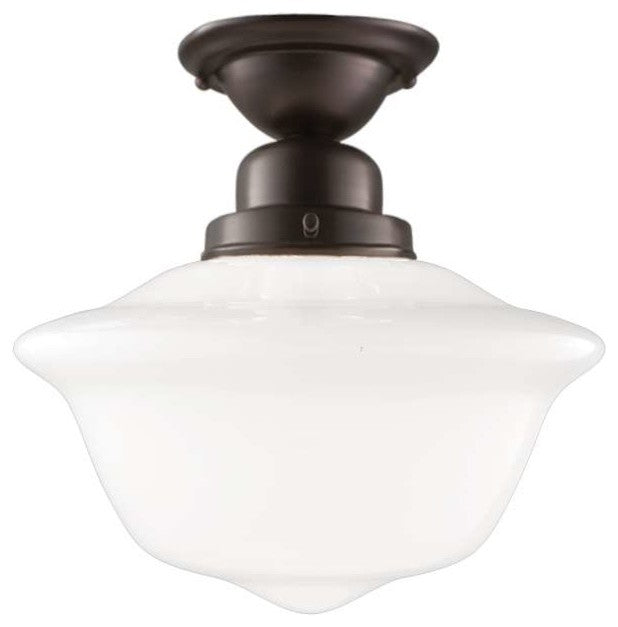 Hudson Valley 1612FOB One Light Semi Flush Mount Edison Old Bronze