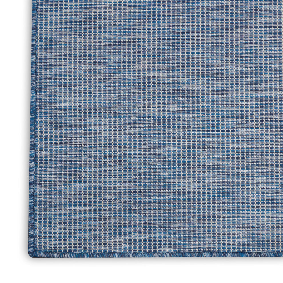 Nourison Positano Contemporary Area Rug, Navy Blue, 3'x5'